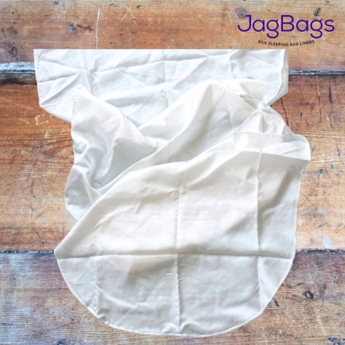 JagBag Fine Silk - Mummy Style - White - SPECIAL OFFER